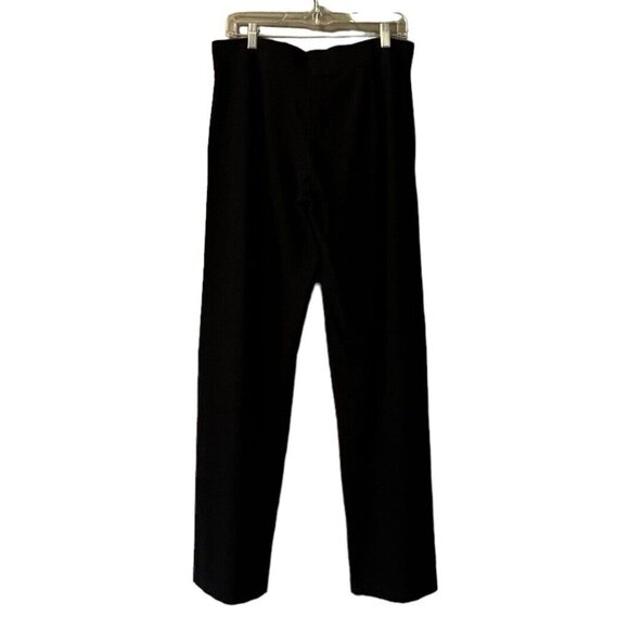 Eileen Fisher Women’s Pull On Size Pants Medium Stretch Lightweight Professional - Picture 2 of 7